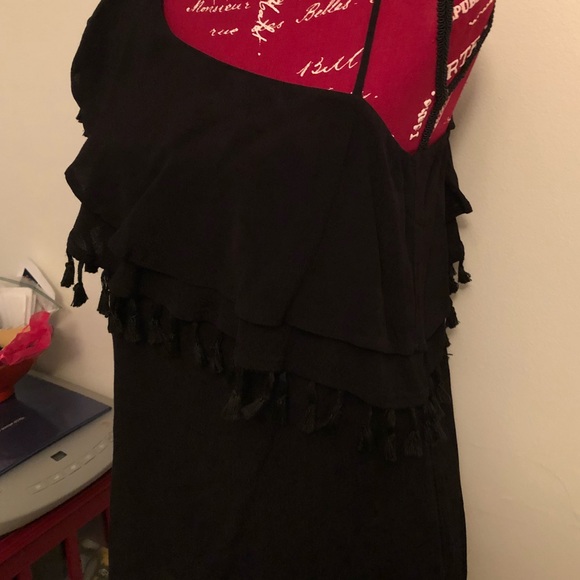 Francesca’s one shoulder top with tassels!! - Picture 3 of 4